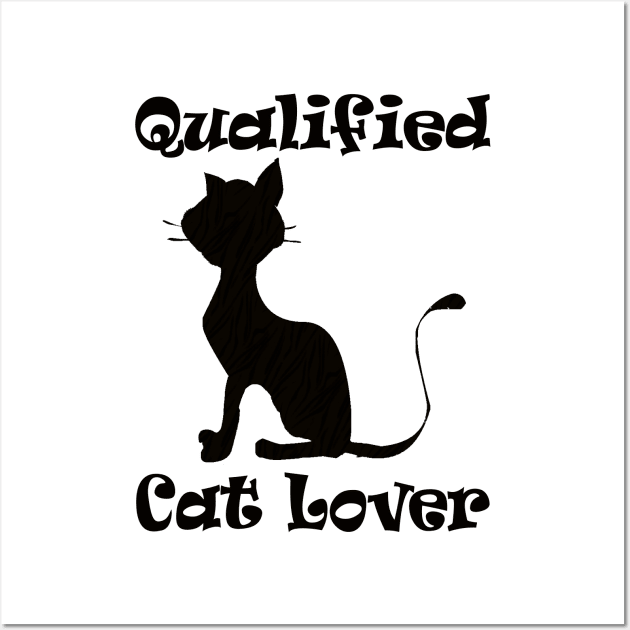 Funny Cat Lover Quotes Wall Art by PlanetMonkey